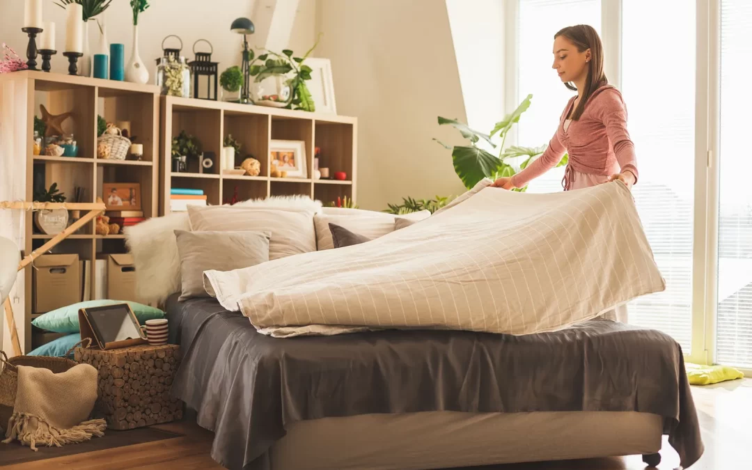 8 pasos para limpiar el dormitorio como un profesional de la limpieza